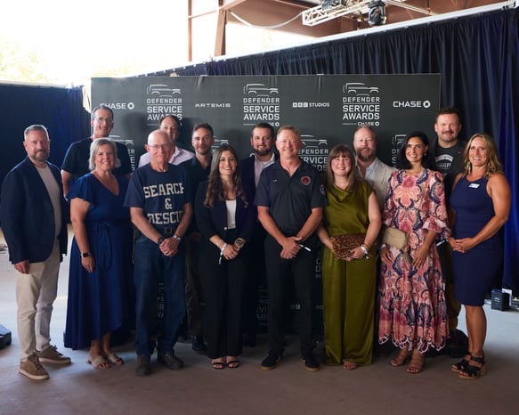 Award finalists gather at the 2026 Defender Service Awards at Destination Defender.