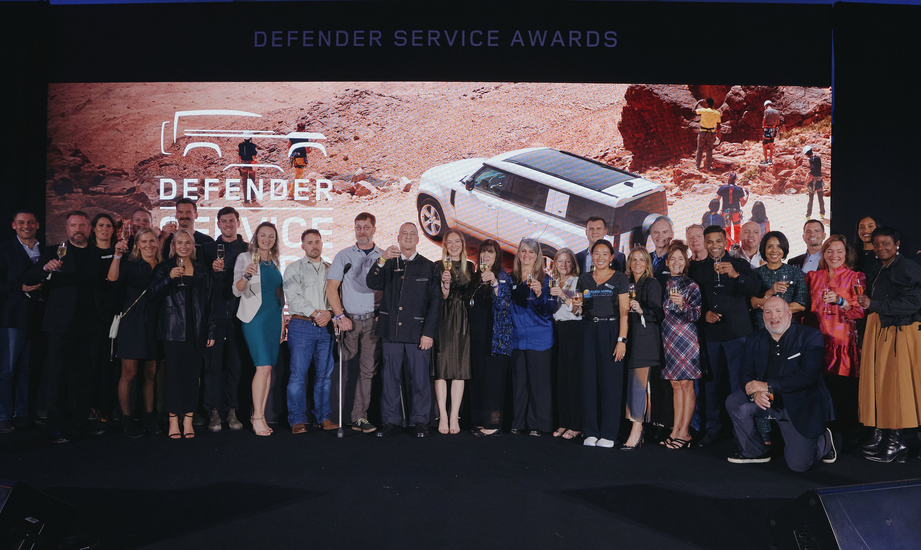 Winners of the 2025 Defender Service Awards