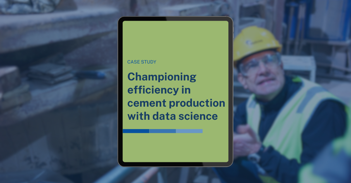 Enhancing Cement Production Efficiency with ei³’s Data Science Solutions