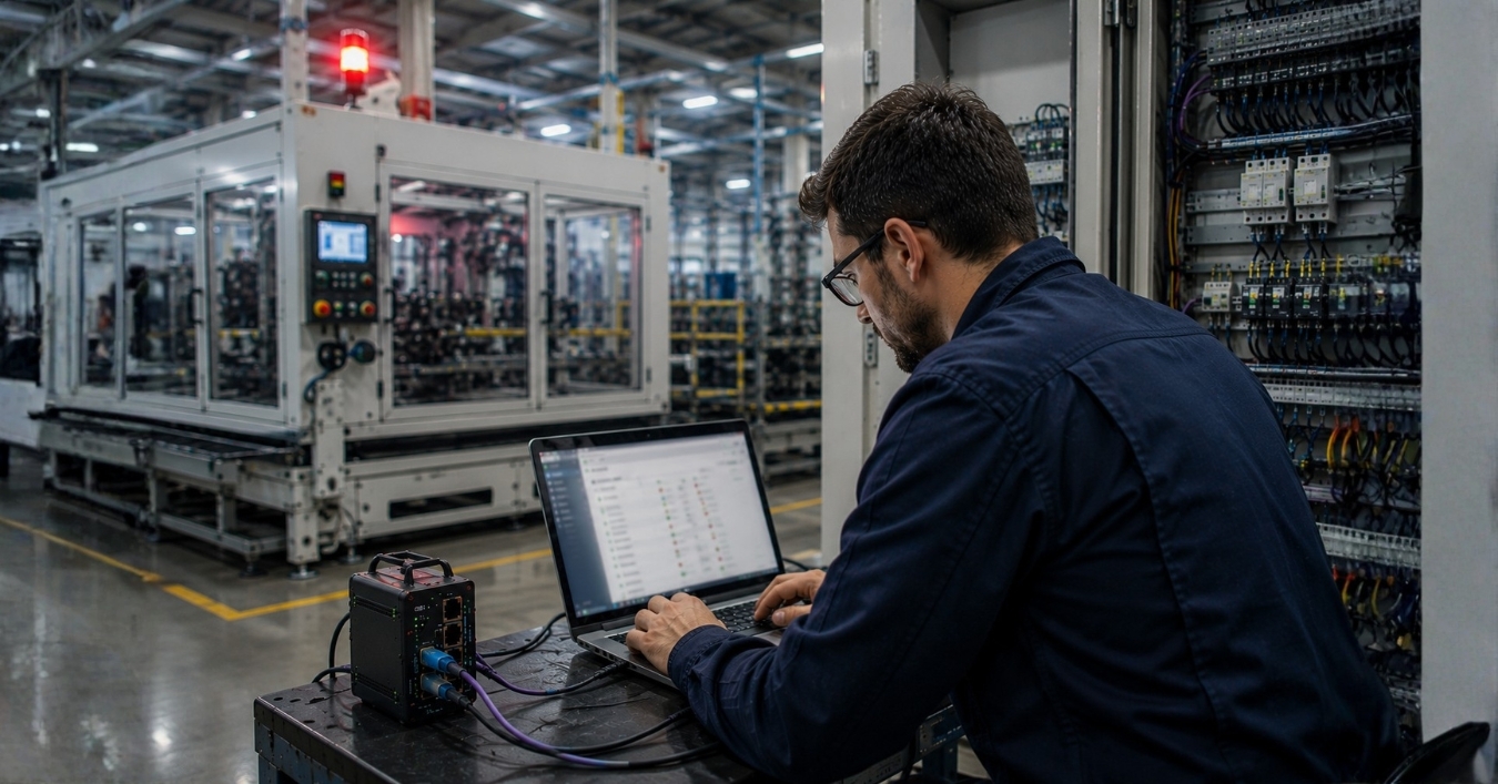 One Offline Machine, Six Possible Failures: How Do You Diagnose the Cause?