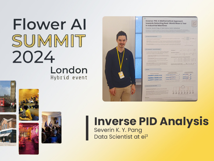ei3's novel approach to predictive maintenance gains global recognition at the Flower Summit 2024