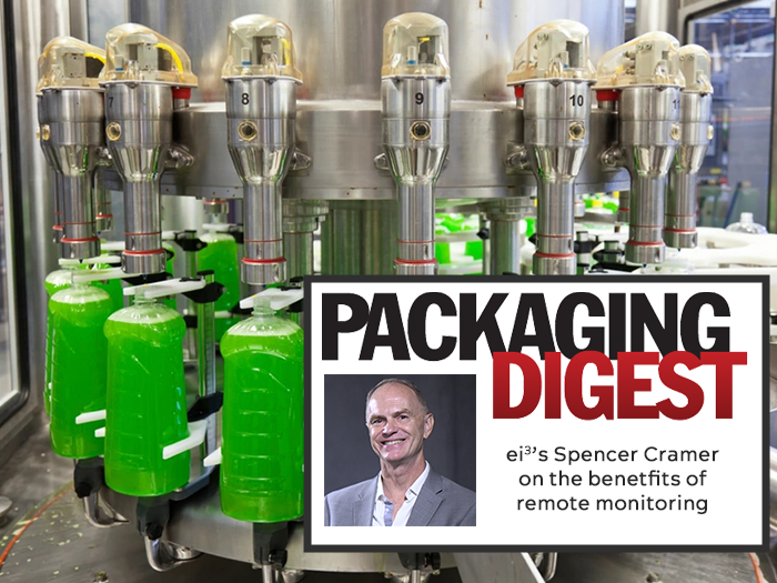 Packaging machines transition from remote monitoring to the industrial internet