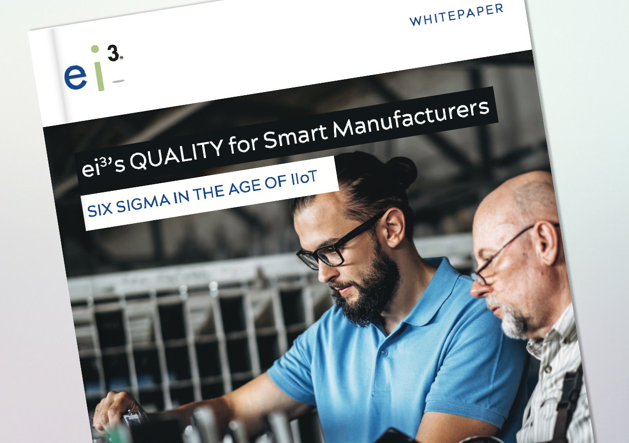 ei³'s Quality for Smart Manufacturers