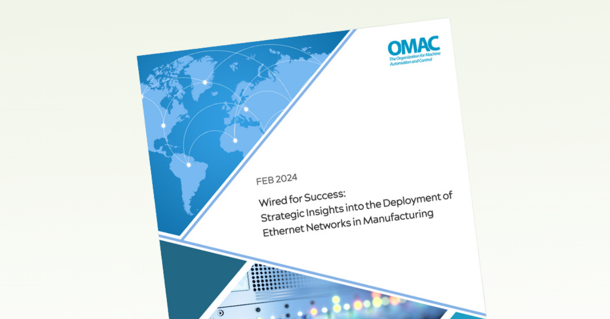 OMAC and ei³ Release New Ethernet Implementation Guide