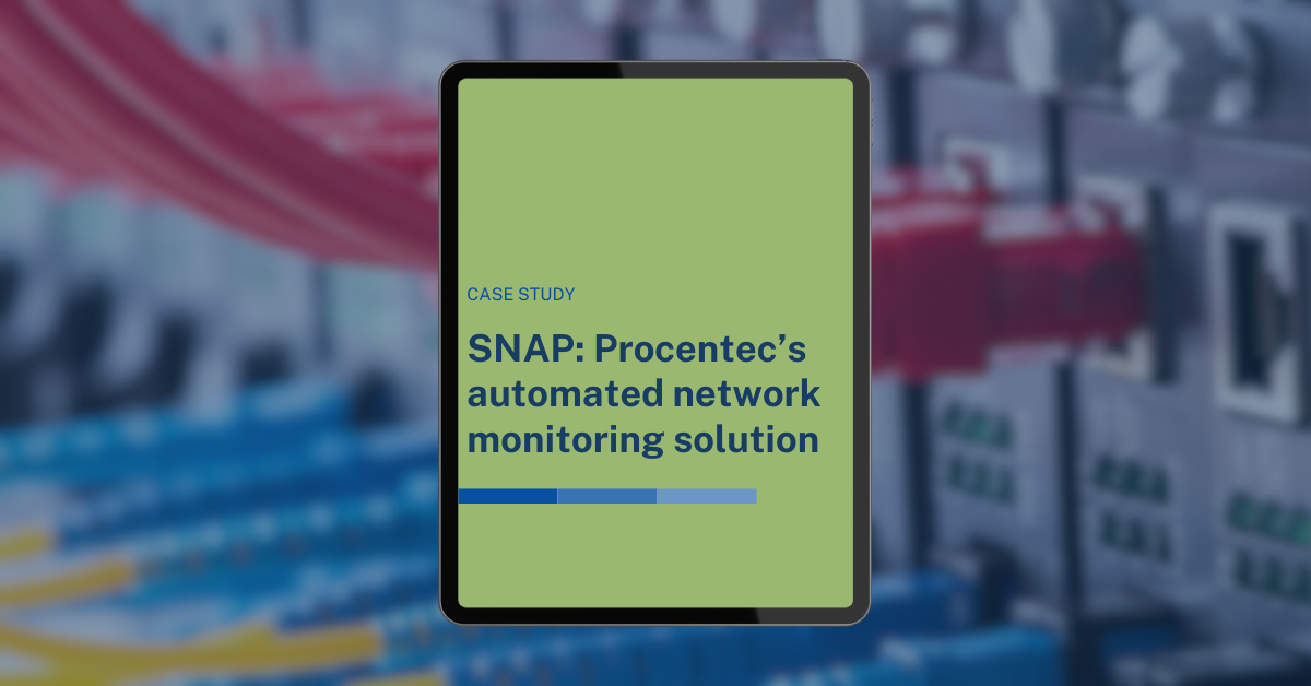 Procentec's SNAP: AI-Powered Network Monitoring Revolutionizes Industrial Diagnostics