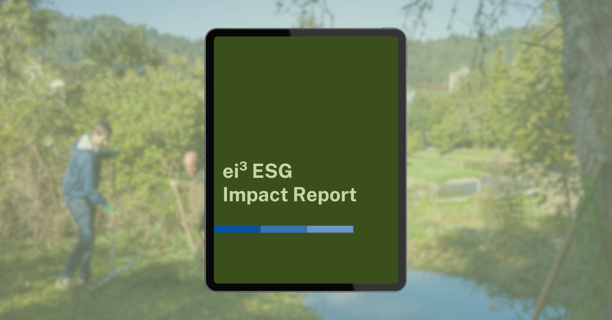 ei³ ESG Impact Report